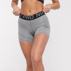 Nike Pro Grey Shorts